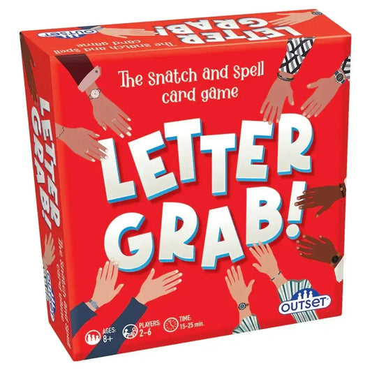 Letter Grab! - The Snatch & Spell Card Game - Outset - BIG FRENCHIES