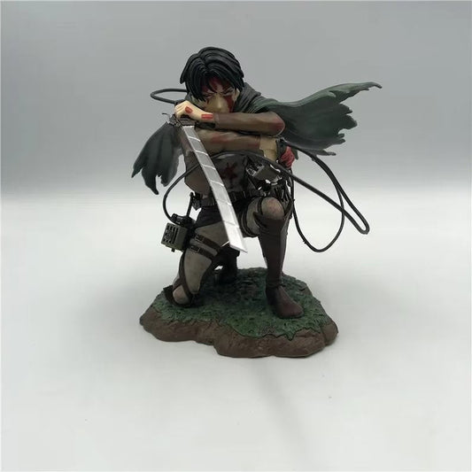 Levi Ackerman Figurine, Attack On Titan Figure, Shingeki no Kyojin Anime Gifts and Merchandise