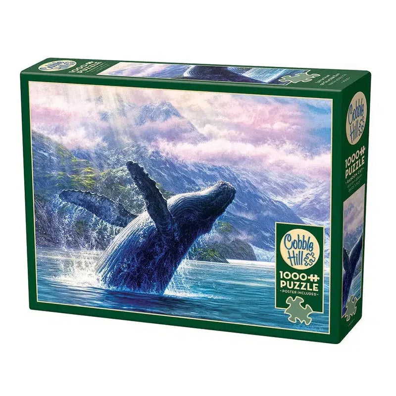 Leviathan of Glacier Bay 1000 Piece Jigsaw Puzzle Cobble Hill - BIG FRENCHIES