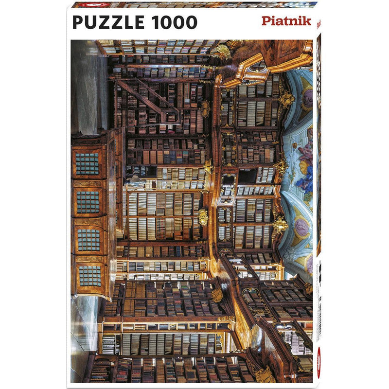 Library Monastery St. Florian 1000 Piece Jigsaw Puzzle Piatnik - BIG FRENCHIES