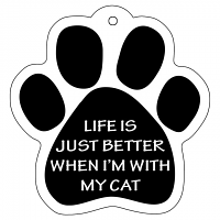 Dog & Cat Paw Keychains