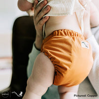 Rumparooz OBV G3 One Size Pocket Cloth Diaper - Storm White