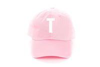 Light Pink Letter Baseball Hat - BIG FRENCHIES