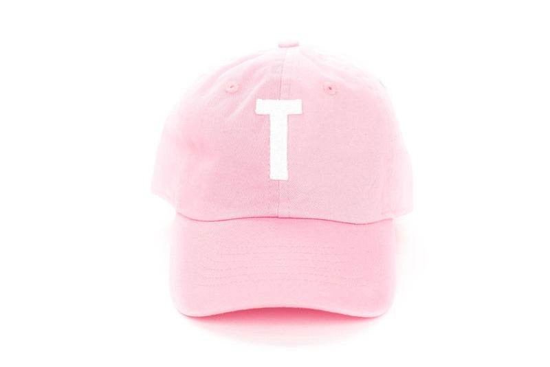 Light Pink Letter Baseball Hat - BIG FRENCHIES