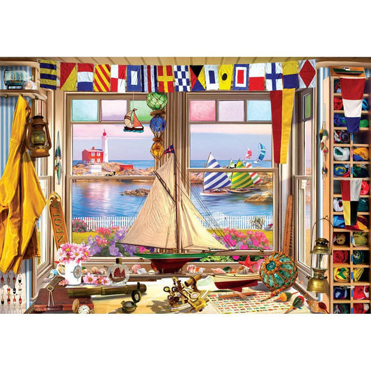 Lighthouse 550 Piece Jigsaw Puzzle in Tin Eurographics - BIG FRENCHIES