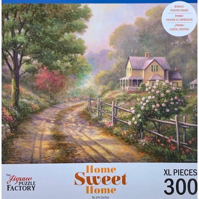 Lilac Morning Home Sweet Home 300 Piece Jigsaw Puzzle Leap Year - BIG FRENCHIES