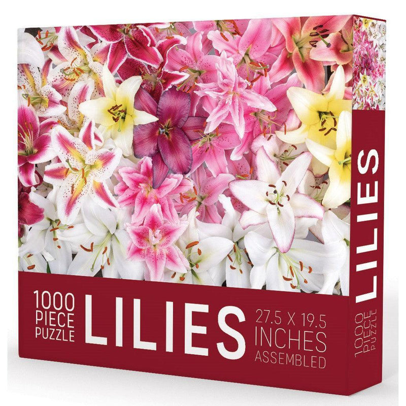 Lilies 1000 Piece Jigsaw Puzzle Gibbs Smith - BIG FRENCHIES