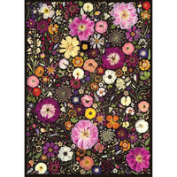 Little Hollow & Red Daisy Flower Press 500 Piece Jigsaw Puzzle Cobble Hill