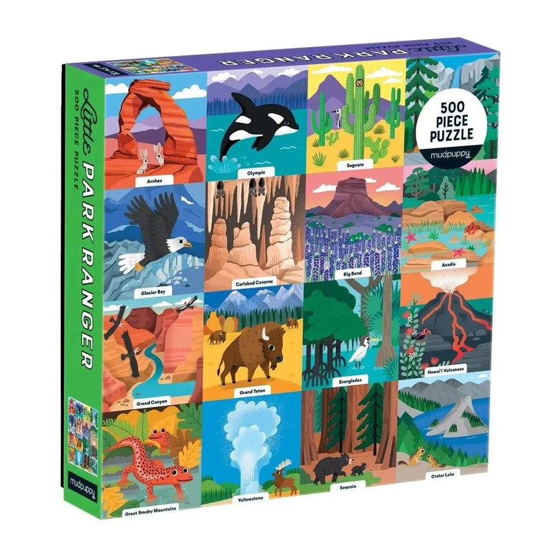 Little Park Ranger 500 Piece Jigsaw Puzzle Mudpuppy - BIG FRENCHIES