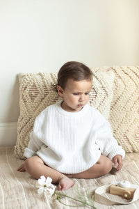 Hand embroidered Sweater Organic - Halloween theme