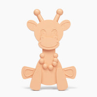 The Little Bamber - Pink - Natural Rubber & Baltic Amber Teething Toy