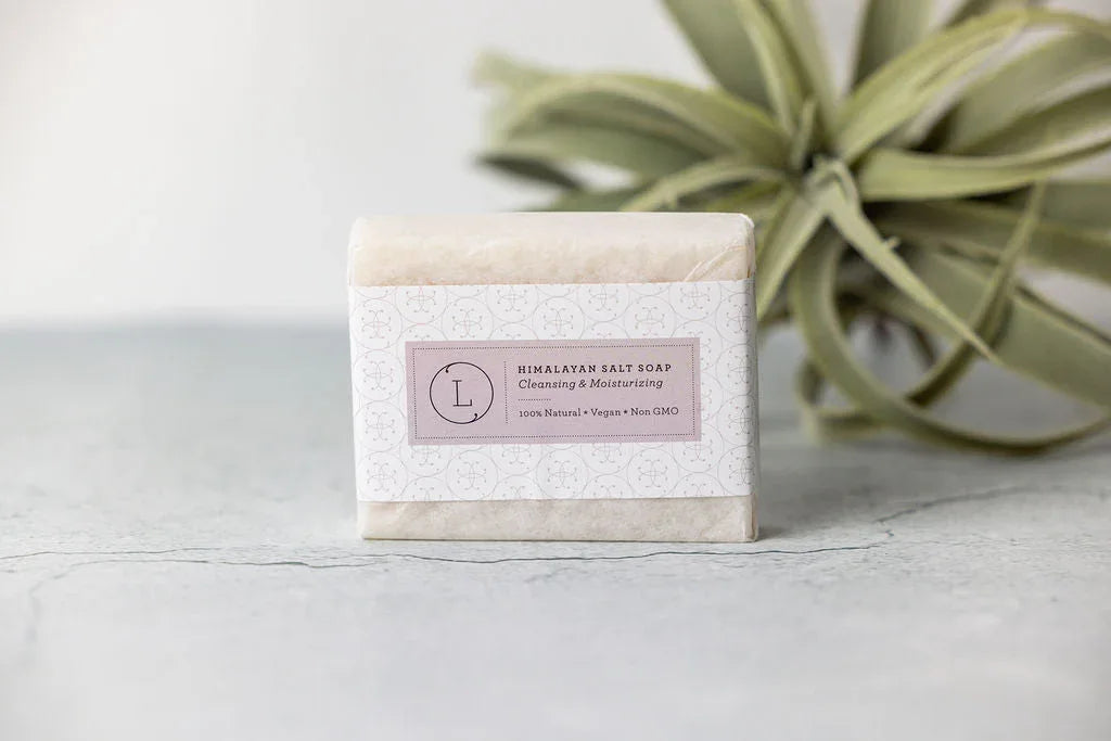 2x Himalayan Salt Soap Bar, Natural Unscented Soap, Vegan Handmade Soap - BIG FRENCHIES