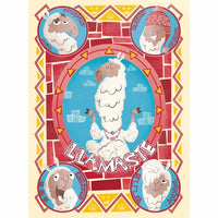 Llamaste "Fantastic Animals" 500 Piece Jigsaw Puzzle Clementoni