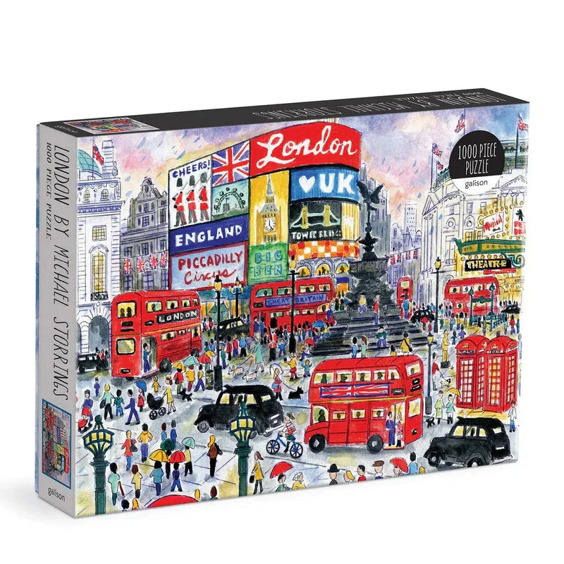 London 1000 Piece Jigsaw Puzzle Galison - BIG FRENCHIES