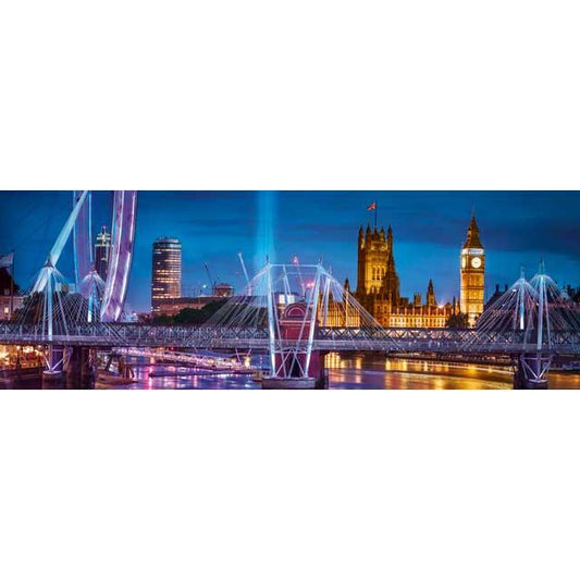 London 1000 Piece Panoramic Jigsaw Puzzle Clementoni - BIG FRENCHIES