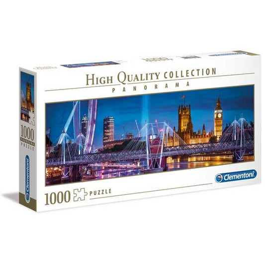 London 1000 Piece Panoramic Jigsaw Puzzle Clementoni - BIG FRENCHIES