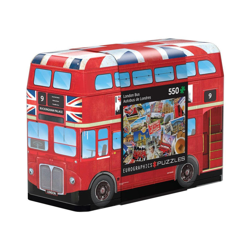 London Bus 550 Piece Jigsaw Puzzle in Tin Eurographics - BIG FRENCHIES
