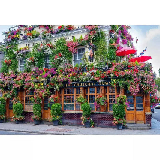 London Pub 150 Piece Wood Jigsaw Puzzle Wooden City - BIG FRENCHIES