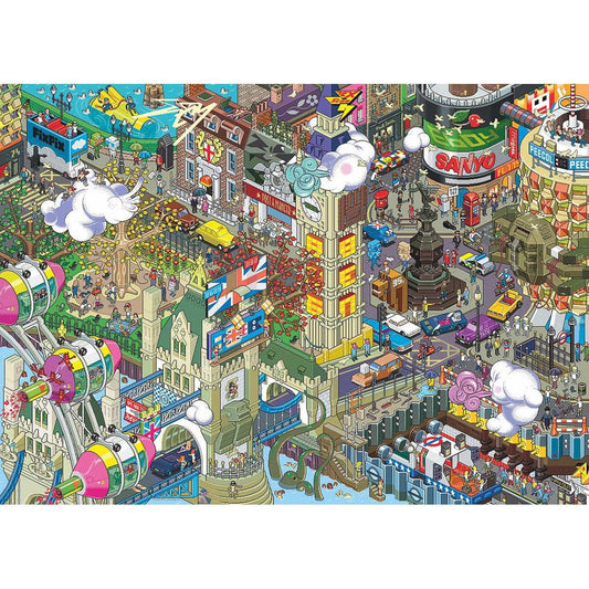 London Quest Pixorama 1000 Piece Jigsaw Puzzle Heye