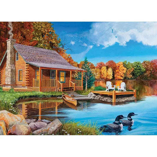 Loon Lake 500 Piece Jigsaw Puzzle Cobble Hill - BIG FRENCHIES