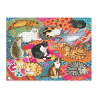 Lounging Cats 1000 Piece Jigsaw Puzzle Galison - BIG FRENCHIES