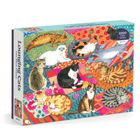 Lounging Cats 1000 Piece Jigsaw Puzzle Galison - BIG FRENCHIES