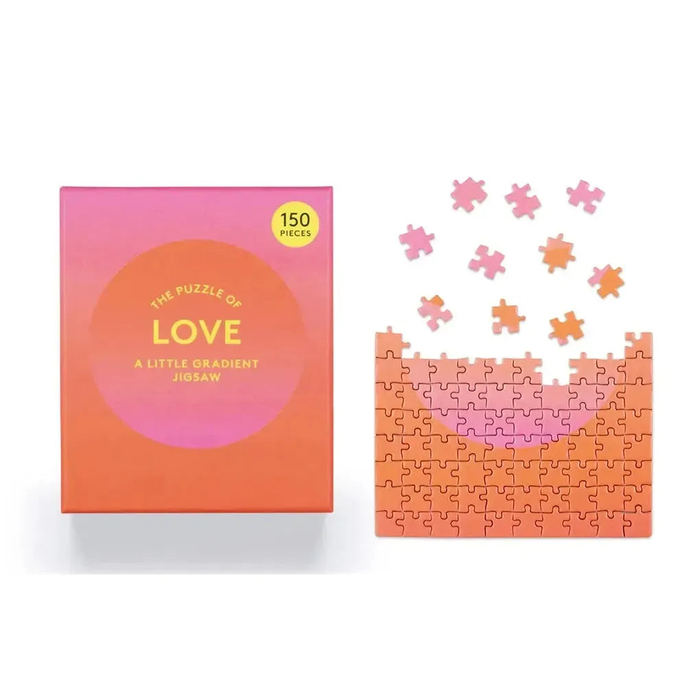 Love 150 Piece Mini Gradient Jigsaw Puzzle Laurence King