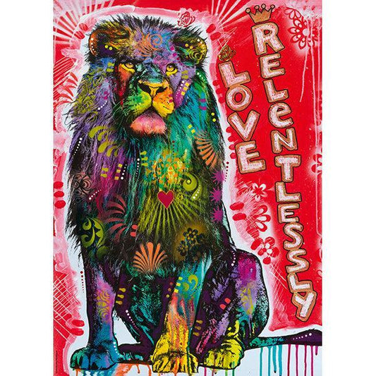 Love Relentlessly Jolly Pets 1000 Piece Jigsaw Puzzle Heye