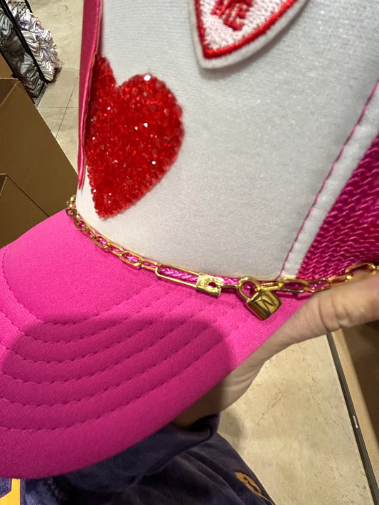 Love Lock Trucker Hat Chain - BIG FRENCHIES