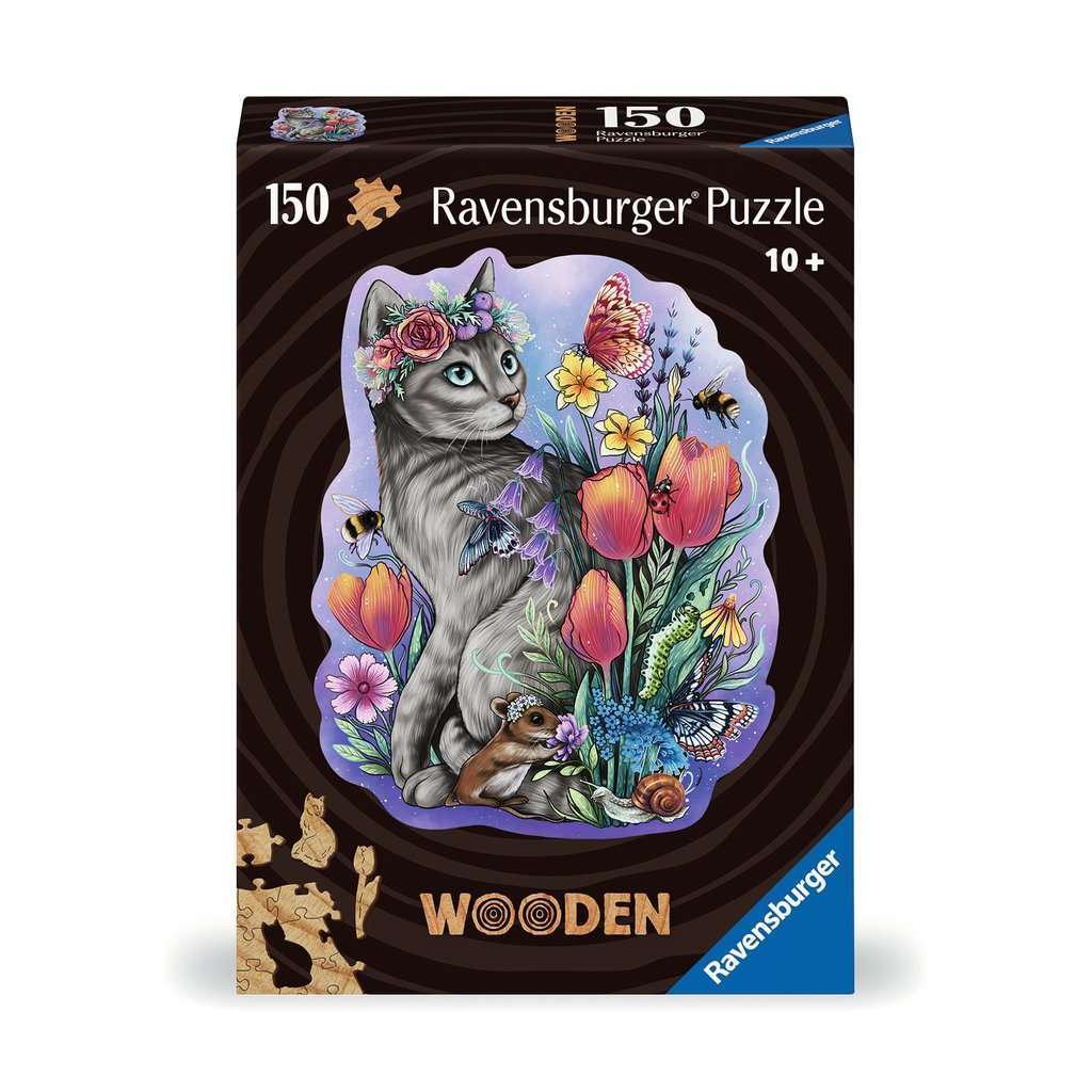 Lovely Cat 150 Piece Wood Jigsaw Puzzle Ravensburger