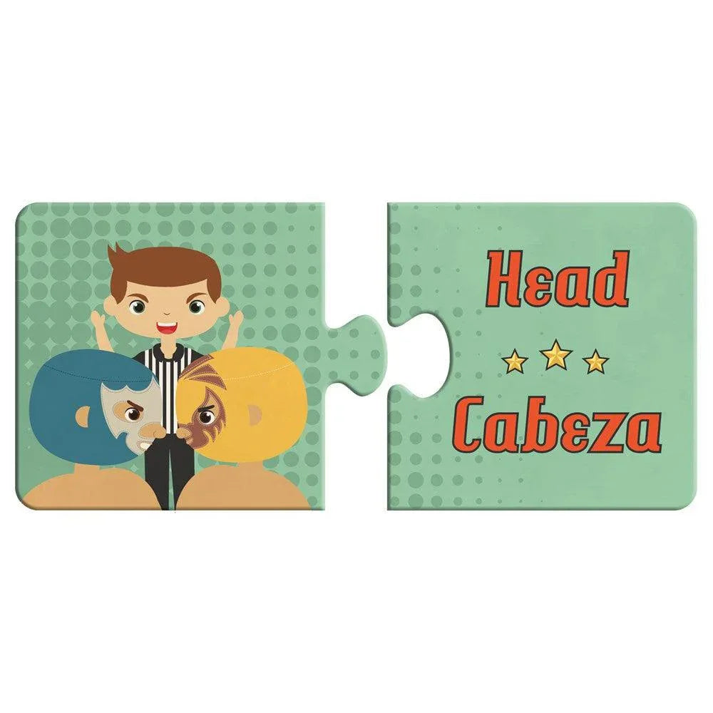 Lucha Libre Anatomy Puzzle Duo 20 Piece Jigsaw Puzzle Gibbs Smith - BIG FRENCHIES