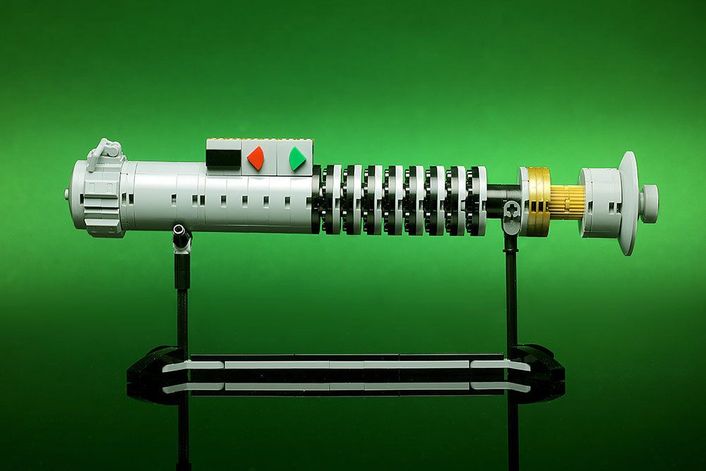 Luke Skywalker ROTJ Lightsaber w/ Stand - Custom MOC made with LEGO bricks-Custom LEGO Kit-BIG FRENCHIES-B3 Customs