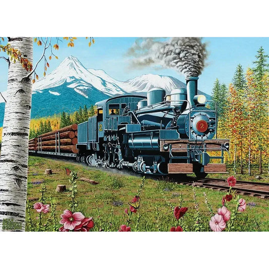 Lumbering Along 1000 Piece Jigsaw Puzzle Cobble Hill