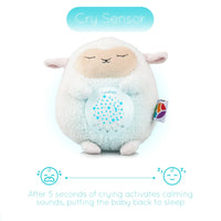 Sound Soother Lamb - Nursery Sound Soother Night Light - BIG FRENCHIES