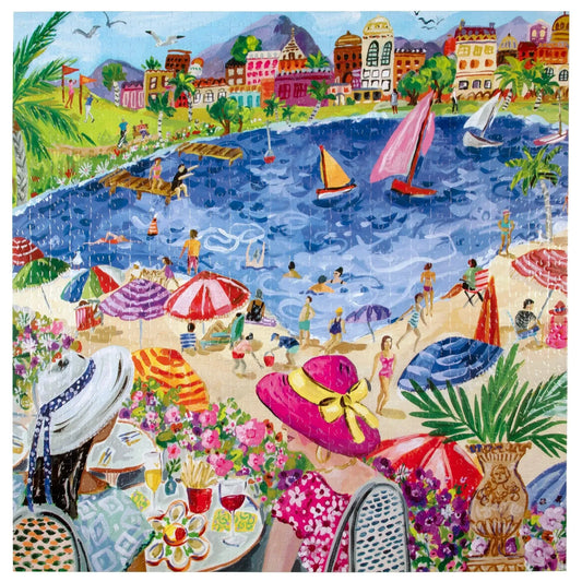 Lunch by the Sea 1000 Piece Jigsaw Puzzle eeBoo