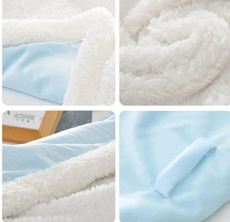 Double-Layer Fleece Blanket - # BAGE41110010 - BIG FRENCHIES