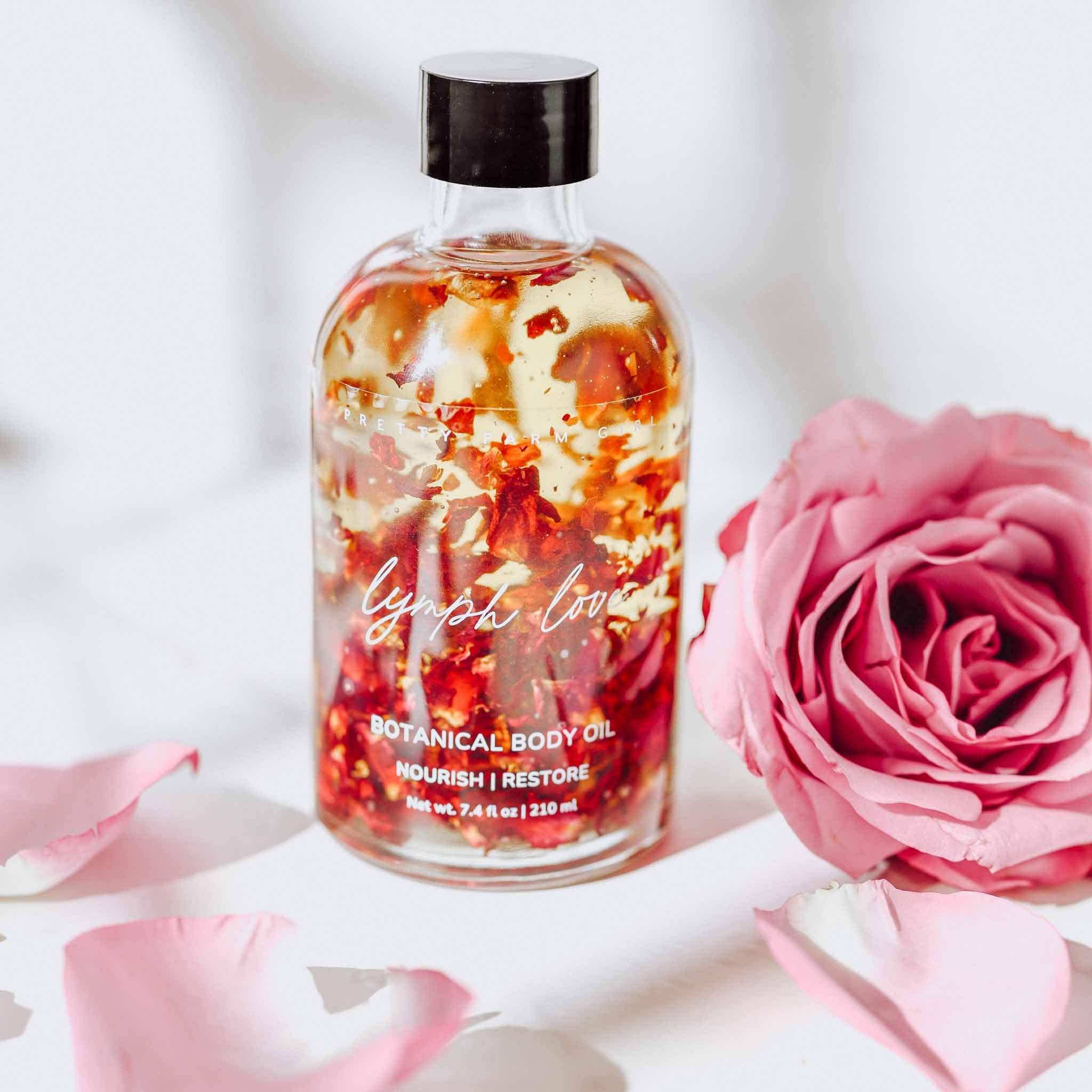 Lymph Love Natural Body Oil - Best for Lymphatic Massages - BIG FRENCHIES