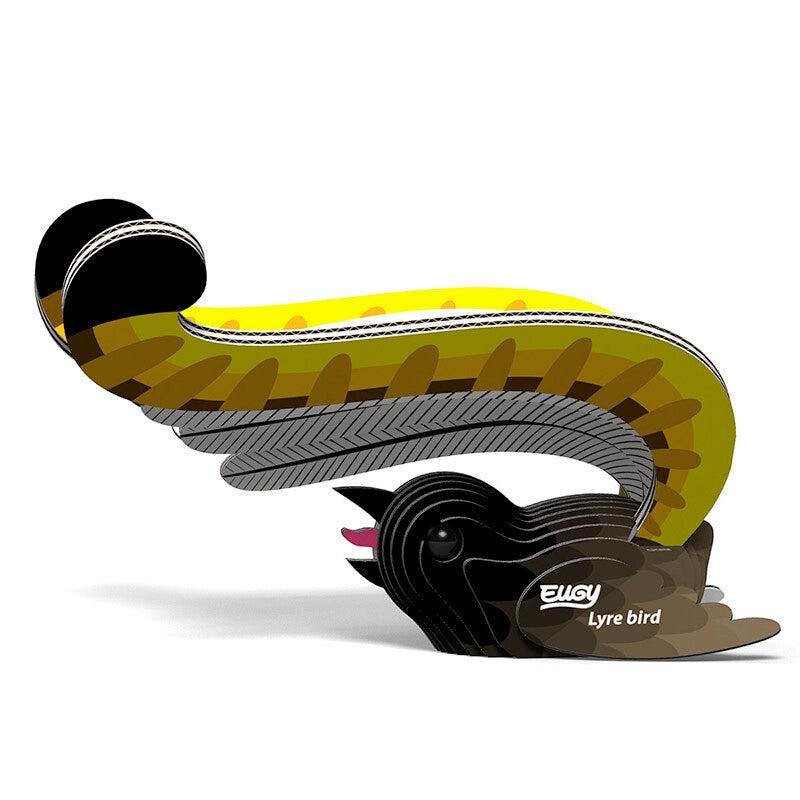 Lyre Bird 3D Cardboard Model Kit Eugy