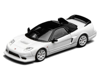 Honda NSX-R GT RHD (Right Hand Drive) Championship White with Black Top "Intern 64" Series 1/64 Diecast Model Car by MotorHelix