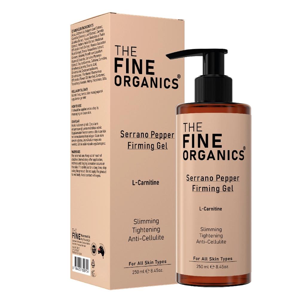 The Fine Organics Serrano Pepper Firming Body Gel 250ml
