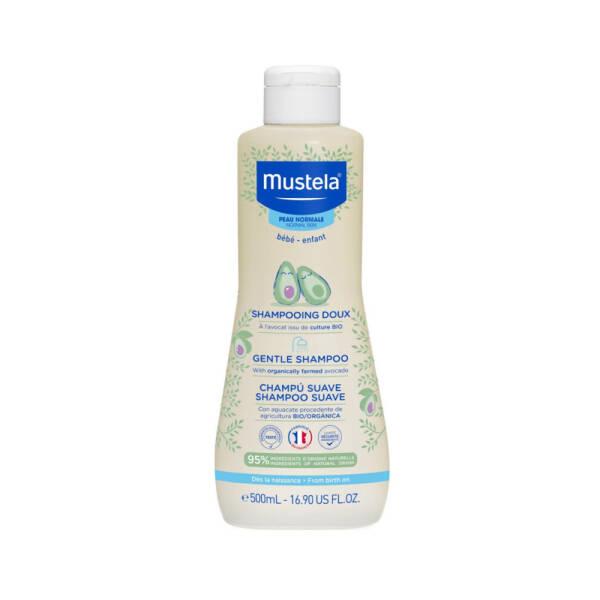 Mustela Gentle Baby Shampoo, Organic & Natural Hair Care for Newborns & Infants - 16.91 fl oz