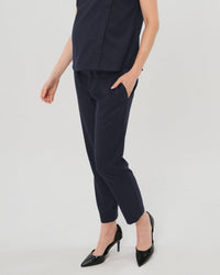 Elizabeth Under Belly Maternity Pants in All-Season Wool - BIG FRENCHIES