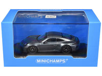 2025 Porsche 911 (992.2) GT3 Touring Gray Metallic Limited Edition to 240 pieces Worldwide 1/64 Diecast Model Car by Minichamps