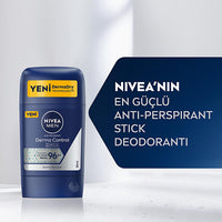Nivea Derma Control Clinical Men's Deodorant Stick - Long Lasting Sweat Protection, Anti-Perspirant, 1.69 fl oz