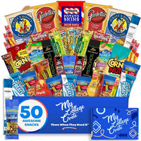 50 Piece Hearty Care Package for Men - BIG FRENCHIES