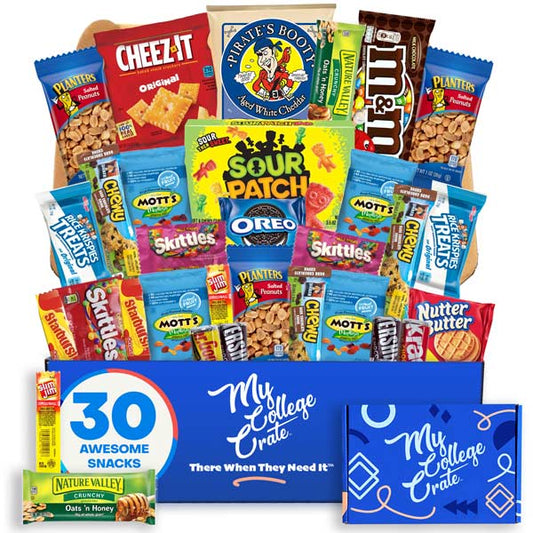 Small College Snack Box (30 Item Care Package) - BIG FRENCHIES