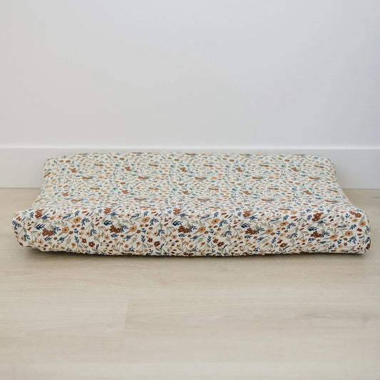 Harvest Floral Muslin Changing Pad Cover - BIG FRENCHIES
