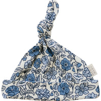 Bluebell Pointelle Bamboo Newborn Knot Hat - BIG FRENCHIES