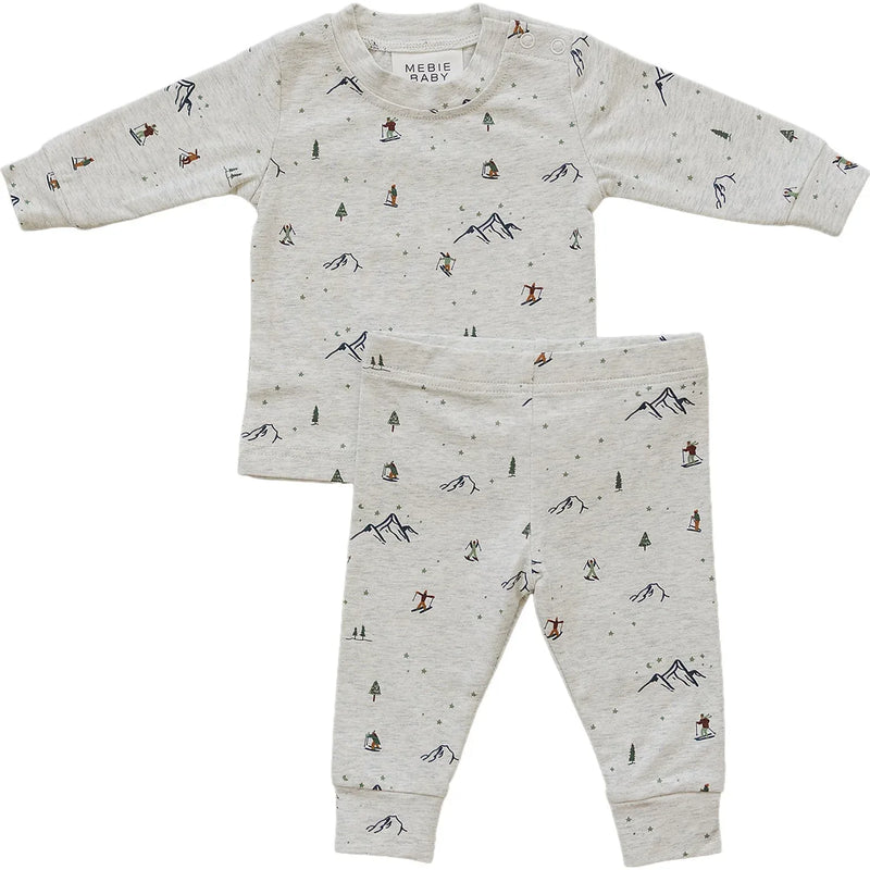 Ski Print Cozy Set - BIG FRENCHIES
