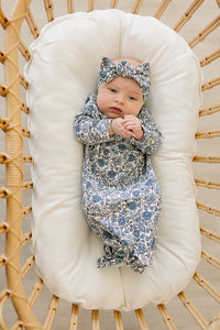 Bluebell Pointelle Bamboo Knot Gown